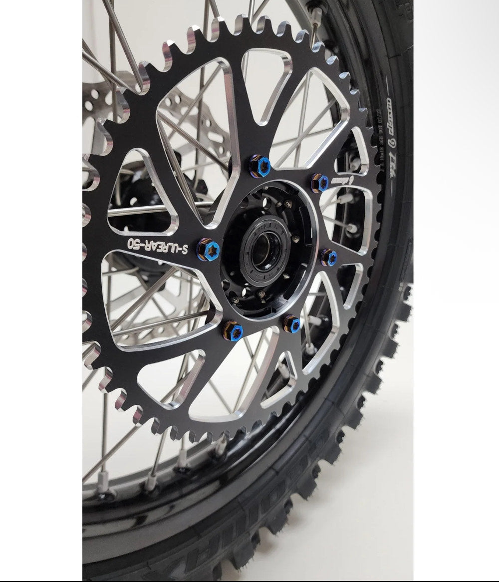 Titanium sproket bolts